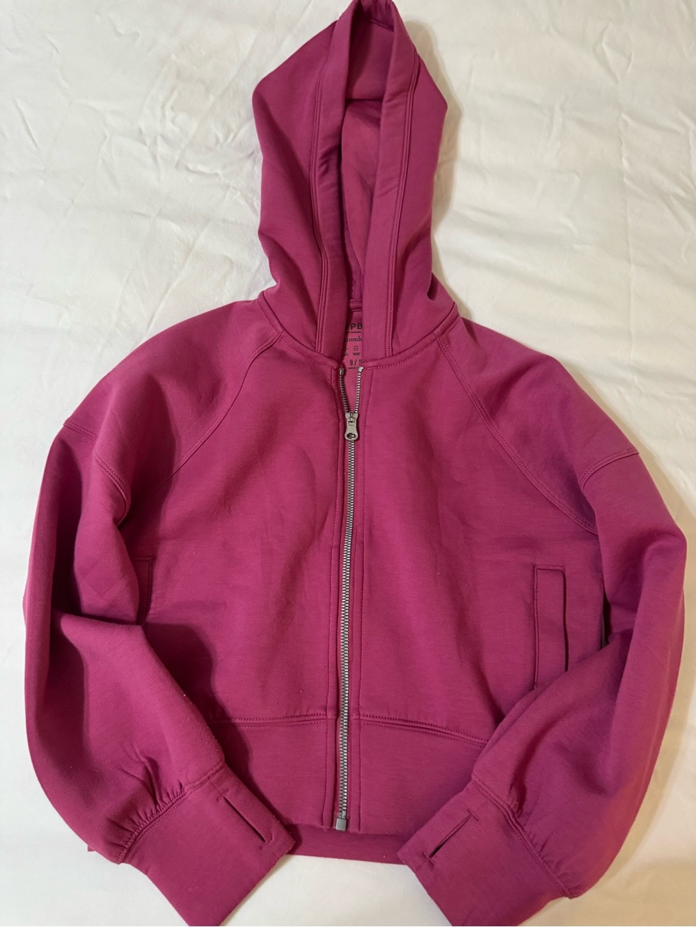 abercrombie kids Berry Pink Full-Zip Hoodie